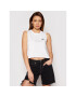 Vans Bluză Junior V Muscle Crop VN0A4DNG Alb Regular Fit - Pled.ro