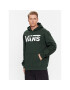 Vans Bluză Mn Classic Po Hoodie Ii VN0A456BBZ01 Verde Classic Fit - Pled.ro