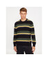 Vans Bluză Tacuba Stripe Crew Sweater VN000F50CM31 Negru Regular Fit - Pled.ro