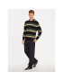 Vans Bluză Tacuba Stripe Crew Sweater VN000F50CM31 Negru Regular Fit - Pled.ro