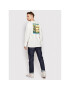 Vans Longsleeve Eco Positivity VN0A7PMH Alb Regular Fit - Pled.ro