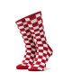 Vans Șosete Lungi de Damă Checkerboard Crew VN0A3H3NRLM1 r.385/42 Roșu - Pled.ro