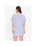 Vans Rochie de zi Wm Center Vee Tee Dress VN0A4RU2 Violet Boyfriend Fit - Pled.ro