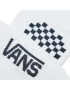 Vans Set de 3 perechi de șosete scurte pentru copii Classic Canoodle Rox VN0007BCYB21 Alb - Pled.ro