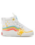 Vans Sneakers Sk8-Hi Zip Rainbow Star VN000BVNAHP1 Alb - Pled.ro