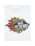 Vans Tricou Flame VN0A5KPF Alb Regular Fit - Pled.ro