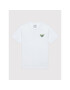 Vans Tricou Fly Butter Crew VN0A5LEN Alb Regular Fit - Pled.ro