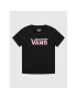 Vans Tricou Flying V Crew VN0A53P2 Negru Regular Fit - Pled.ro