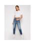 Vans Tricou Flying V Crop Cre VN0A54QU Alb Cropped Fit - Pled.ro