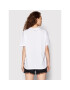 Vans Tricou Flying V VN0A7YUT Alb Oversize - Pled.ro