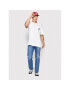 Vans Tricou Off The Wall VN0A5KGC Alb Classic Fit - Pled.ro