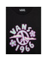 Vans Tricou Psyka Delia VN0A7RR8 Negru Regular Fit - Pled.ro