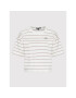 Vans Tricou Time Off Stripe VN0A5LK8 Bej Relaxed Fit - Pled.ro