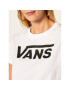 Vans Tricou Wm Flying V Crew Tee VN0A3UP4 Alb Regular Fit - Pled.ro