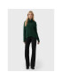 Vero Moda Bluză cu gât Holly 10268920 Verde Relaxed Fit - Pled.ro