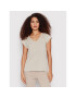 Vero Moda Tricou Filli 10247666 Bej Regular Fit - Pled.ro