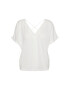 Vero Moda Bluză Flia 10288373 Alb Wide Fit - Pled.ro