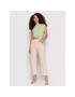 Vero Moda Bluză June 10262295 Verde Regular Fit - Pled.ro