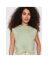 Vero Moda Bluză June 10262295 Verde Regular Fit - Pled.ro