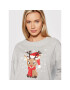 Vero Moda Bluză Reindeer 10262925 Gri Relaxed Fit - Pled.ro