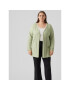 Vero Moda Curve Cardigan Innie 10278781 Verde Regular Fit - Pled.ro