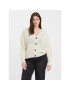 Vero Moda Curve Cardigan Lea 10276647 Bej Regular Fit - Pled.ro