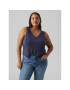 Vero Moda Curve Top 10294299 Albastru Regular Fit - Pled.ro