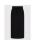 Vero Moda fusta din material de trening Renew 10264006 Negru Regular Fit - Pled.ro