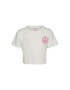 Vero Moda Girl Tricou 10282619 Alb Box Fit - Pled.ro