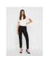 Vero Moda Pantaloni chino Maya 10225280 Negru Regular Fit - Pled.ro