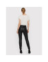 Vero Moda Pantaloni din imitație de piele Gaya 10257164 Negru Skinny Fit - Pled.ro