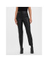 Vero Moda Pantaloni din imitație de piele Brenda 10268460 Negru Straight Fit - Pled.ro