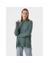 Vero Moda Pulover 10269229 Verde Regular Fit - Pled.ro