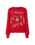 Vero Moda Pulover Merryxmas 10272463 Roșu Regular Fit - Pled.ro