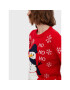 Vero Moda Pulover Snowman 10272448 Roșu Regular Fit - Pled.ro