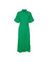 Vero Moda Rochie tip cămașă Natali 10283129 Verde Regular Fit - Pled.ro