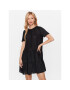 Vero Moda Rochie de zi Bumpy 10286520 Negru Regular Fit - Pled.ro