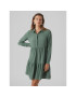 Vero Moda Rochie de zi Inge 10293730 Verde Regular Fit - Pled.ro