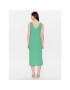 Vero Moda Rochie de zi Marijune 10281932 Verde Relaxed Fit - Pled.ro