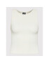 Vero Moda Top Eve 10267874 Alb Slim Fit - Pled.ro