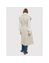 Vero Moda Trench Unique 10267764 Écru Regular Fit - Pled.ro