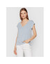 Vero Moda Tricou Filli 10246928 Albastru Regular Fit - Pled.ro