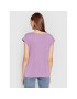 Vero Moda Tricou Filli 10246928 Violet Regular Fit - Pled.ro