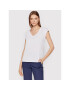 Vero Moda Tricou Filli 10247666 Alb Regular Fit - Pled.ro