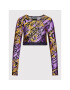 Versace Jeans Couture Bluză 73HAH218 Violet Slim Fit - Pled.ro