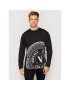 Versace Jeans Couture Longsleeve 71GAHT20 Negru Regular Fit - Pled.ro