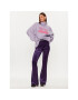 Versace Jeans Couture Pantaloni din material 75HAC1A7 Violet Flared Leg - Pled.ro