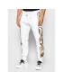 Versace Jeans Couture Pantaloni trening 71GAA3C0 Alb Regular Fit - Pled.ro