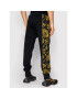 Versace Jeans Couture Pantaloni trening Contr Print Bjoux Baroque 71GAA3C0 Negru Regular Fit - Pled.ro