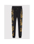 Versace Jeans Couture Pantaloni trening Contr Print Garland 72GAA3C9 Negru Regular Fit - Pled.ro